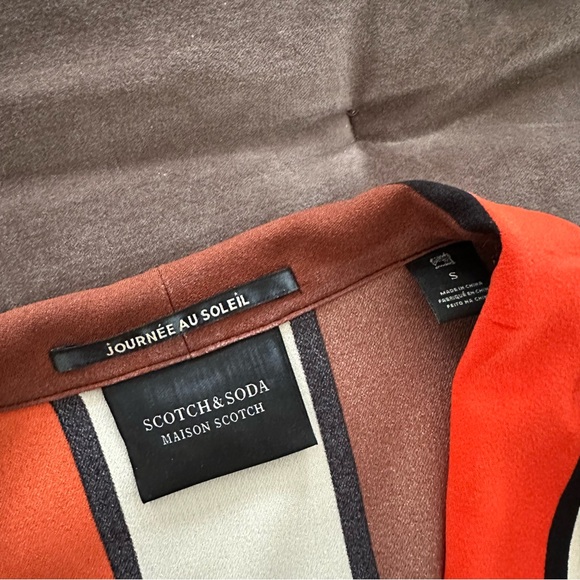 Scotch & Soda Vibrant Striped Blazer - Picture 2 of 4